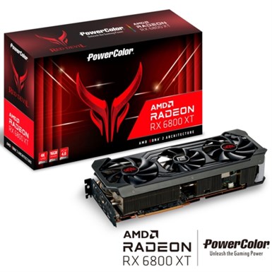 PowerColor Red Devil AMD Radeon RX6800XT 16GB 256Bit DX12 PCI-e 4.0 GDDR6 Ekran Kartı AXRX 6800 16GBD6-3DHE/OC POWERCOLOR Ekran Kartları