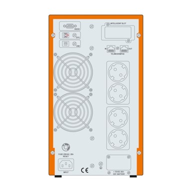 Makelsan PowerPack 3KVA LCD (6x 9AH) 5-10 Dk Online UPS Güç Kaynağı MAKELSAN Kesintisiz Güç Kaynağı