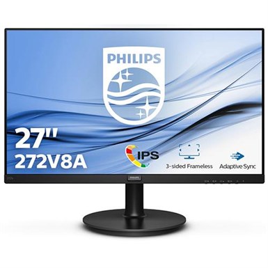Philips 272V8A 27'' 4ms 75Hz (Display+HDMI) Full HD IPS Monitör PHILIPS Monitör
